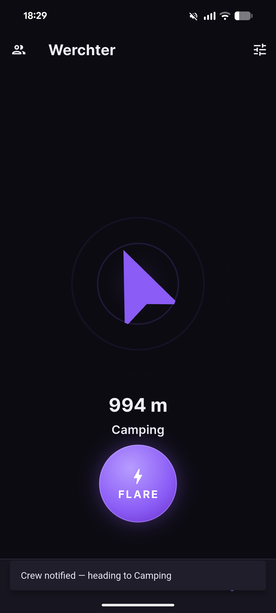 Flare app screenshot 3